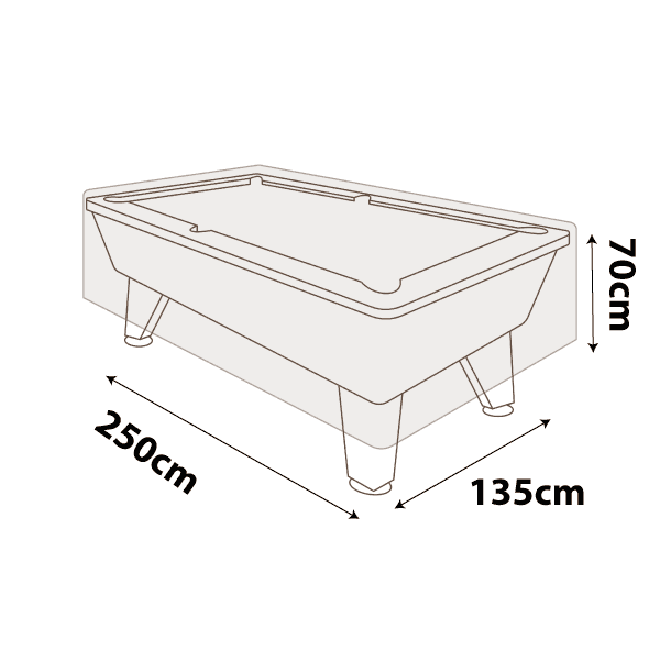 Pool Table Cover - 8ft x 4.5ft Pool