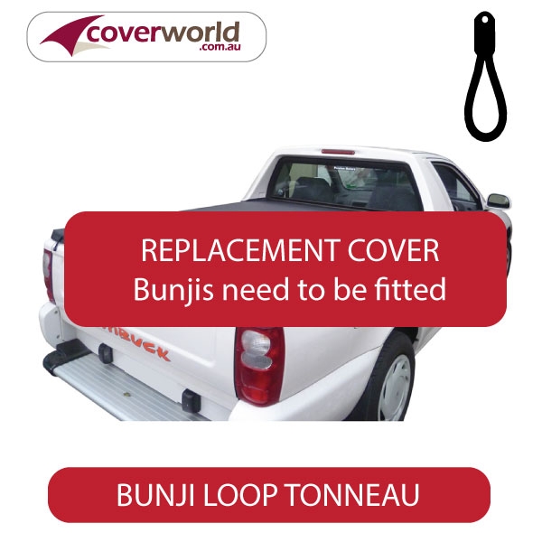 proton jumbuck single cab -  soft tonneau cover - replacement bunji