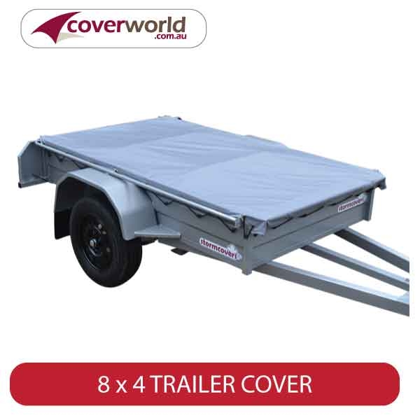 8x4 Box Trailer Cover - Rip Stop PVC